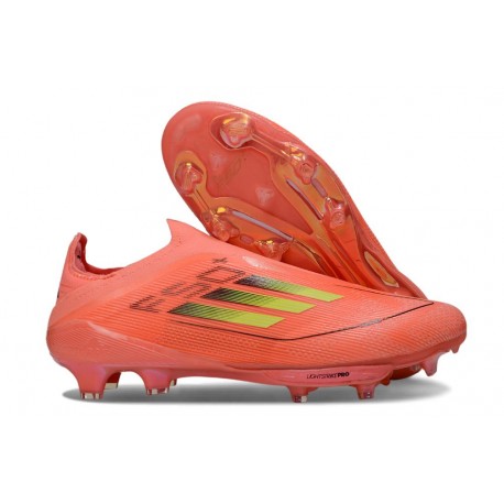 Scarpe adidas F50+ Senza Lacci FG Rosso