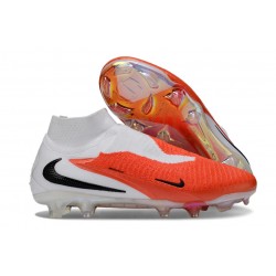 Scarpa da Calcio Nike Phantom 6 Elite DF FG Rosso Bianco Nero