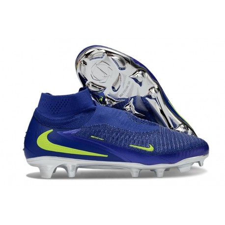 Scarpa da Calcio Nike Phantom 6 Elite DF FG Blu Giallo