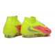Scarpa da Calcio Nike Phantom 6 Elite DF FG Rosa Giallo