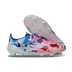Scape Adidas F50 Elite FG Bianco Rosa Blu