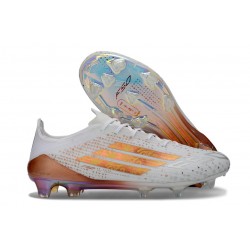 Scape Adidas F50 Elite FG Bianco Oro