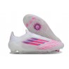Scarpe Adidas F50 Elite Senza Lacci FG Bianco Rosa