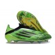 Scarpe Adidas F50 Elite Senza Lacci FG Verde Nero