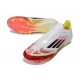 Scarpe Adidas F50 Elite Senza Lacci FG Bianco Nero Giallo