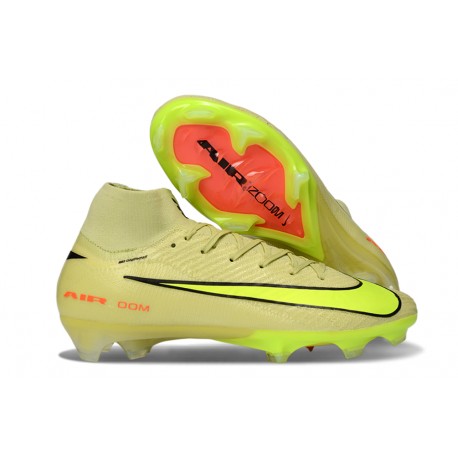 Scarpe Nike Zoom Mercurial Superfly X Elite FG Limelight Volt Hyper Cremisi