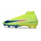 Scarpe Nike Zoom Mercurial Superfly X Elite FG Limelight Volt Blu