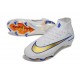 Scarpe Nike Zoom Mercurial Superfly X Elite FG Bianco Oro Blu