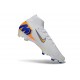 Scarpe Nike Zoom Mercurial Superfly X Elite FG Bianco Oro Blu