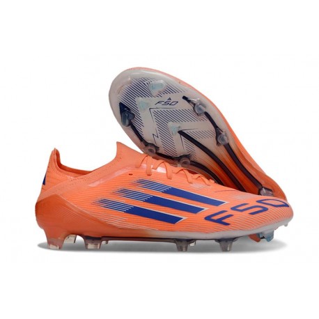 Scape Adidas F50 Elite FG Arancione Beam Blu Lucido Ftwr Bianco