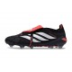 Scarpe da Calcio adidas Predator 26 Elite FT FG Nero Bianco Rosso