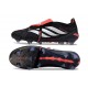 Scarpe da Calcio adidas Predator 26 Elite FT FG Nero Bianco Rosso