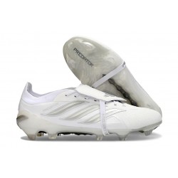 Scarpe da Calcio adidas Predator 26 Elite FT FG Bianco Argento
