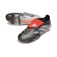 adidas Predator 26 Elite FT FG Ferro Metallizzato Zero Metallico Rosso Lucido