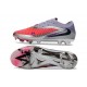 Scarpa Nike Phantom 6 Elite Low FG Rosso Viola Nero