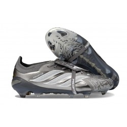 Scarpe da Calcio adidas Predator 26 Elite FT FG Ferro Metallizzato 