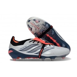 Scarpe da Calcio adidas Predator 26 Elite FT FG Grigio Nero Rosso
