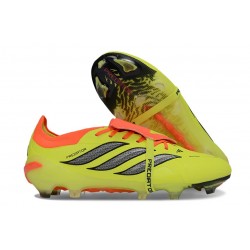 Scarpe da Calcio adidas Predator 26 Elite FT FG Giallo Rosso Nero
