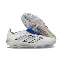 Scarpe da Calcio adidas Predator 26 Elite FT FG Bianco Argento Bleu