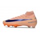 Nike Air Zoom Mercurial Superfly 10 Elite FG Arancio Blu
