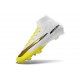 Nike Air Zoom Mercurial Superfly 10 Elite FG Bianco Oro Nero