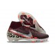 Nike Air Zoom Mercurial Superfly 10 Elite FG Bordeaux Argento