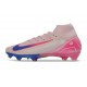 Nike Air Zoom Mercurial Superfly 10 Elite FG Rosa Blu