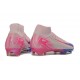 Nike Air Zoom Mercurial Superfly 10 Elite FG Rosa Blu