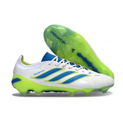 adidas Predator 26 Elite Low FG Nuovo Bianco Blu