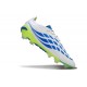 adidas Predator 26 Elite Low FG Nuovo Bianco Blu