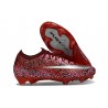 Nike Air Zoom Mercurial Vapor 16 Elite FG Rosso Argento