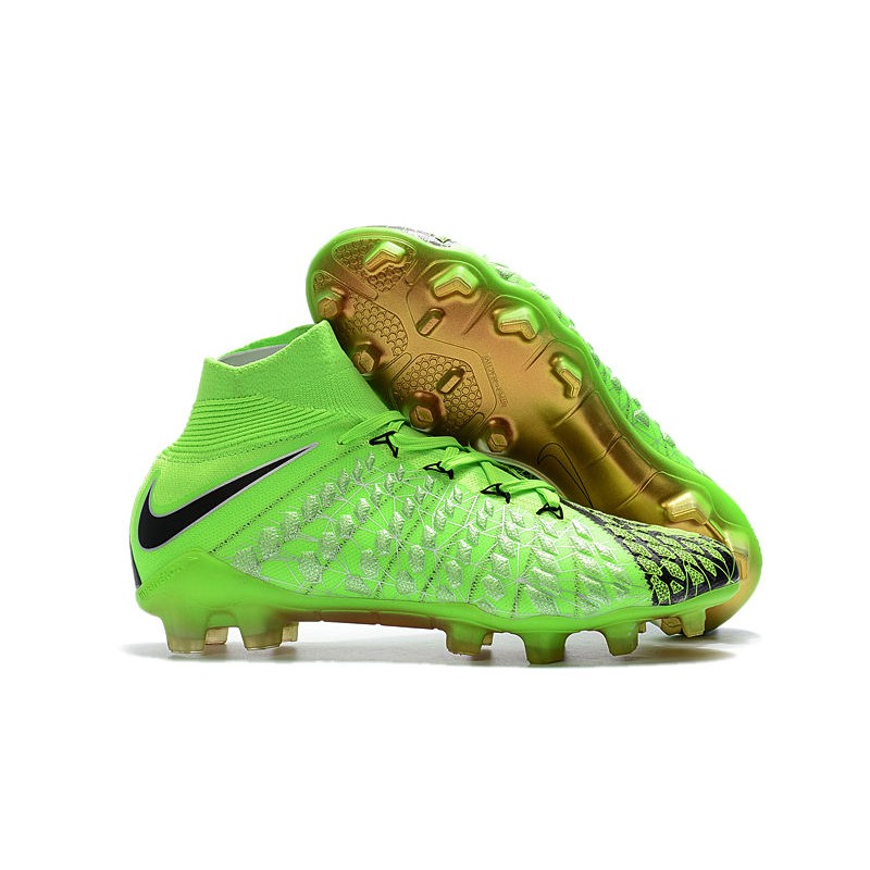 Nike Neymar Scarpa da Calcio Hypervenom Phantom III FG ACC - Verde Nero