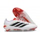 adidas Predator 26 Elite Low FG Nuovo Bianco Nero Rosso