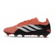 Scarpe da Calcio adidas Predator Elite L FG Arancio Nero Bianco