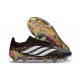 Scarpe da Calcio adidas Predator Elite L FG Nero Oro Bianco