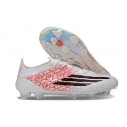 Scapa da Calcio Adidas F50 Elite FG X Lamine Yamal Bianco Rosso Nero