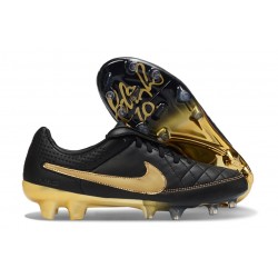 Nike Tiempo Maestro Elite FG Nuovo Nero Oro