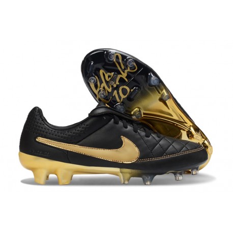 Nike Tiempo Maestro Elite FG Nuovo Nero Oro