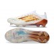 Scapa da Calcio Adidas F50 Elite FG Bianco Oro