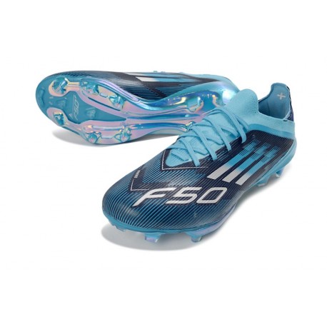 Scarpa da Calcio adidas F50+ FG Nero Blu