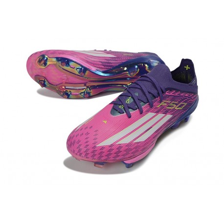 Scarpa da Calcio adidas F50+ FG X Lamine Yamal Viola Rosa Bianco