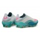 adidas F50+ Senza Lacci FG Messi Ftwr Bianco Rosa Lucido Flash Acqua