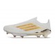 adidas Scarpa da Calcio F50+ LL Elite FG Bianco Oro