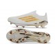 adidas Scarpa da Calcio F50+ LL Elite FG Bianco Oro