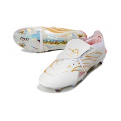 Scarpe da Calcio adidas Predator 26 Elite FT FG Bianco Oro