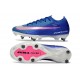 Nike Mercurial Vapor 16 Elite SG Pro Blu Racer Bianco