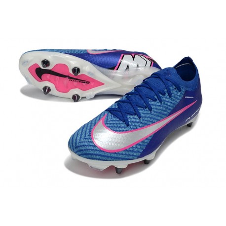 Nike Mercurial Vapor 16 Elite SG Pro Blu Racer Bianco