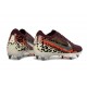 Nike Mercurial Vapor 16 Elite SG Pro Borgogna / Argento Metallizzato / Rosso / Fossile