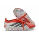 adidas Predator 26 Elite FT FG Rosso Lucido Nero Core Ftwr Bianco