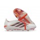 Scarpe da Calcio adidas Predator 26 Elite FT FG Bianco Rosso Nero